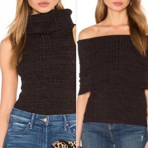 Free People Ribbed Sleeveless Wear Two Ways Top